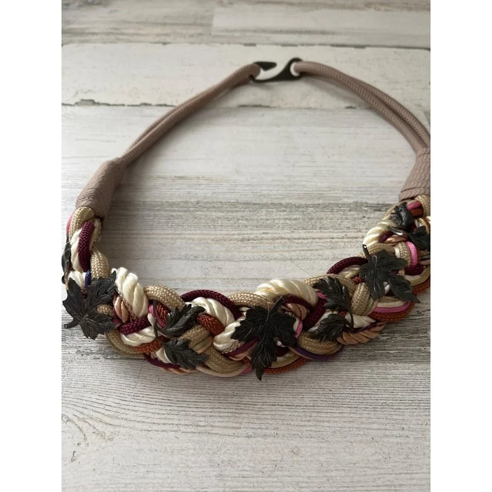 Belts set of two braided